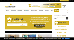 Desktop Screenshot of infoelectricien.com